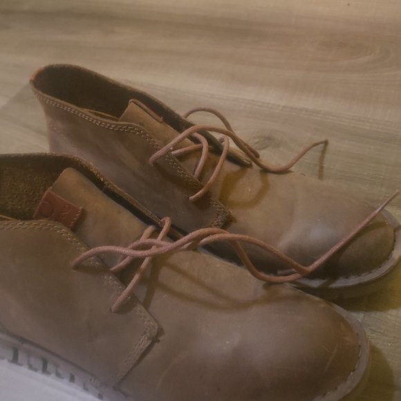 Cole Haan Mens Zerogrand Stichout Chukka Chestnut Leather/Ironstone 7 D main image 7